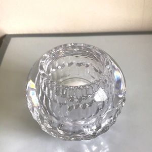 Mikasa Full Lead Crystal broadway collection votive 3” Candle Holder Germany